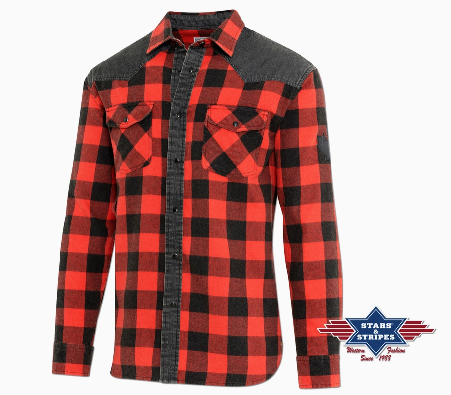 Westernhemd "Lumberjack" Nur noch 2XL Lieferbar – Bild 2