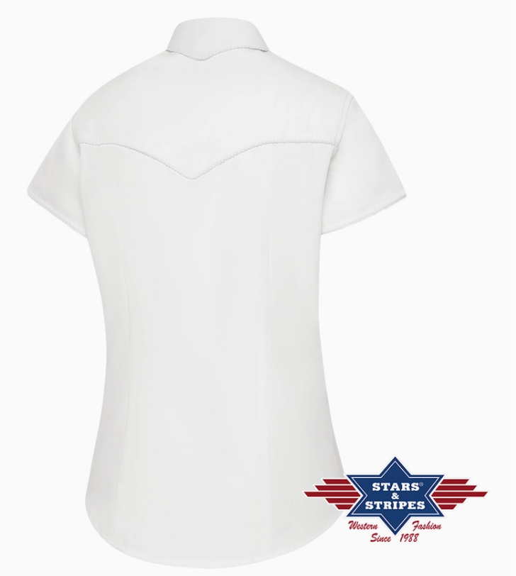 Kurzarm - Westernbluse "Summer" – Bild 3