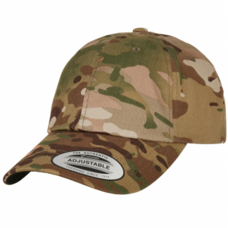 Low Profile Cotton Cap "Camouflage"