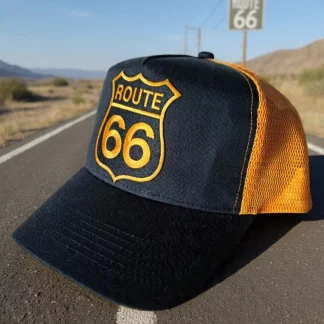 Trucker Cap "Route 66" Orange Edition