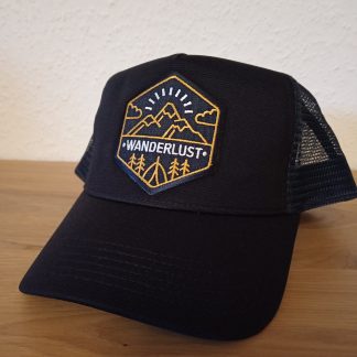 Trucker Cap Navy "Wanderlust"