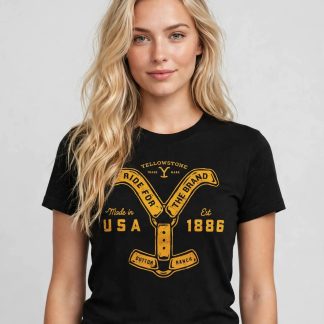 T-Shirt "RIDE FOR THE BRAND" Yellowstone
