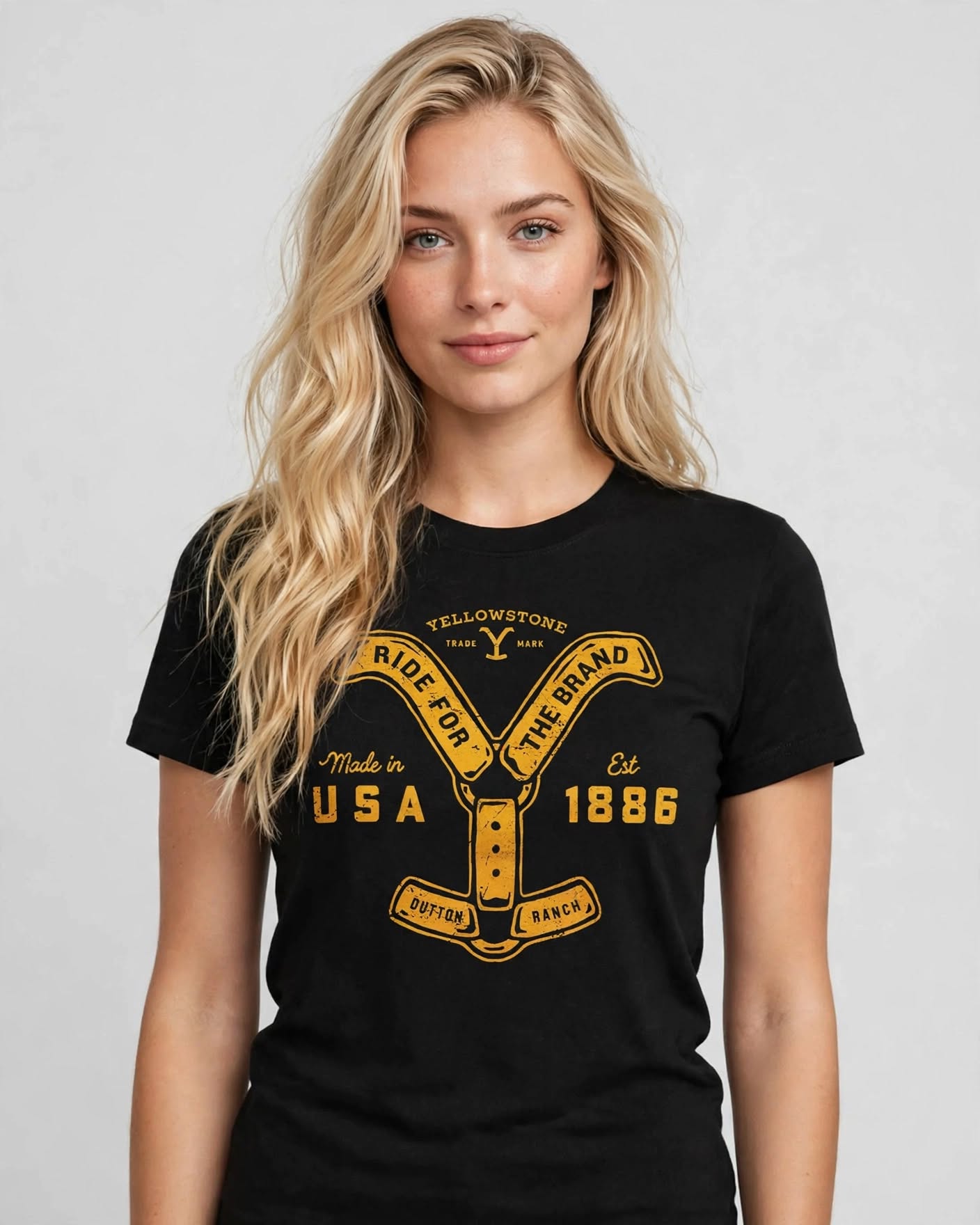 T-Shirt "RIDE FOR THE BRAND" Yellowstone
