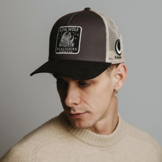 Blackskies Lone Wolf Trucker Cap