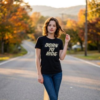 T-Shirt "BORN TO RIDE"