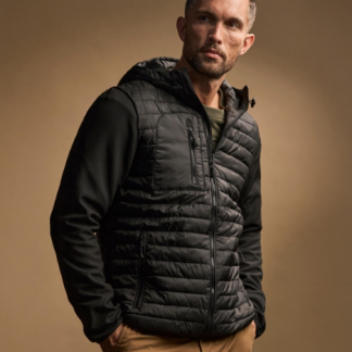 Hooded Crossover Jacket