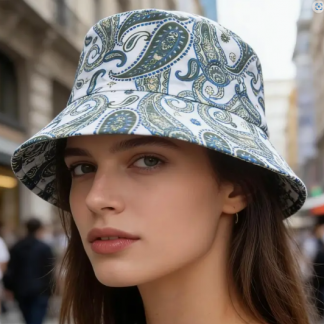 Bob mit Bandana‑Muster