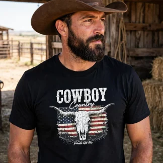 T-Shirt "COWBOY COUNTRY"