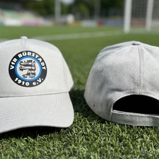 VFR Bürstadt 1910 Organic Cotton Cap Hellgrau PROMOAKTION 16 Stück