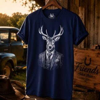 T-Shirt "The Suited Deer"
