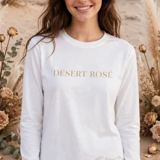 Premium Ladies Longsleeve "DESERT ROSÉ"