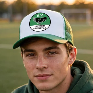 EINTRACHT BÜRSTADT SNAPBACK TRUCKER WEISS / GRÜN