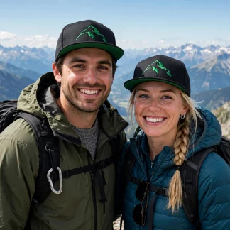 Berg Snapcap - Black / Alpine Green Edition