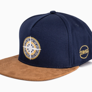 Blackskies North Navy Snapback Cap