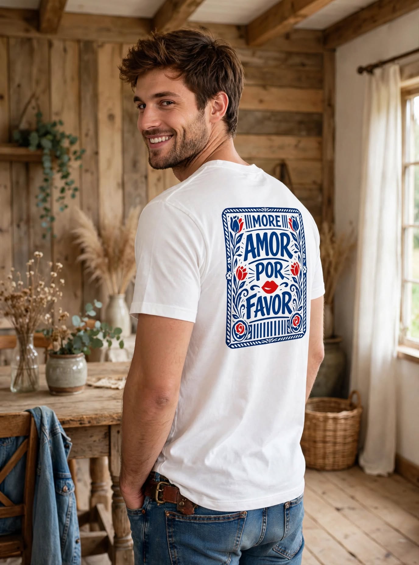 T-Shirt "MORE AMOR POR FAVOR"