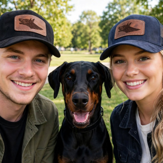 NILSON`S "Dobermann" Suede Trucker Cap