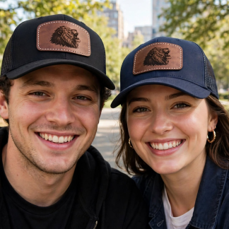 NILSON`S "The Lion" Suede Trucker Cap