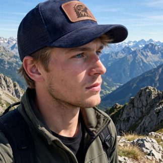 NILSON`S "EAGLE" Suede Trucker Cap