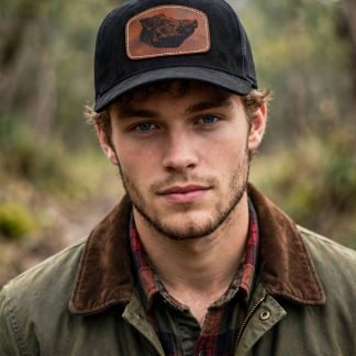 NILSON`S "Keiler" Suede Trucker Cap
