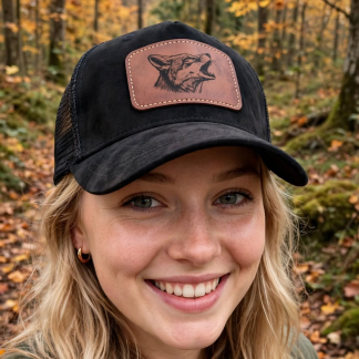 NILSON`S "THE WILD FOX" Suede Trucker Cap