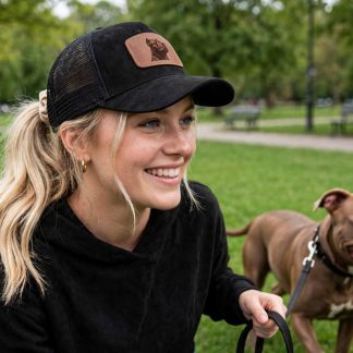 NILSON`S "The Pit Loyal" Suede Trucker Cap