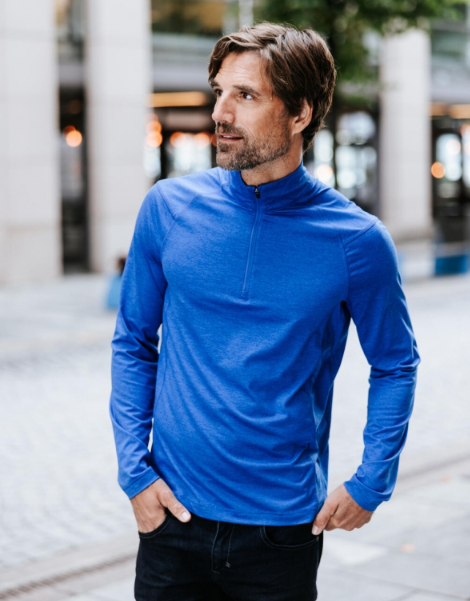 Stormtech Herren Milano 1/4 Zip Pullover